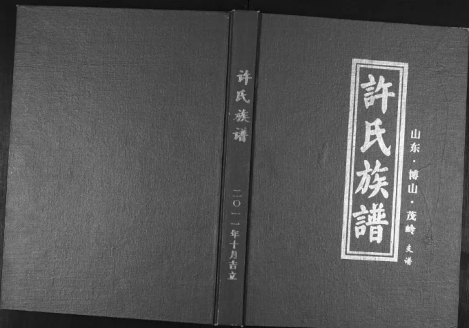 山东淄博许氏族谱博山茂岭支谱电子版PDF下载-中华家谱网