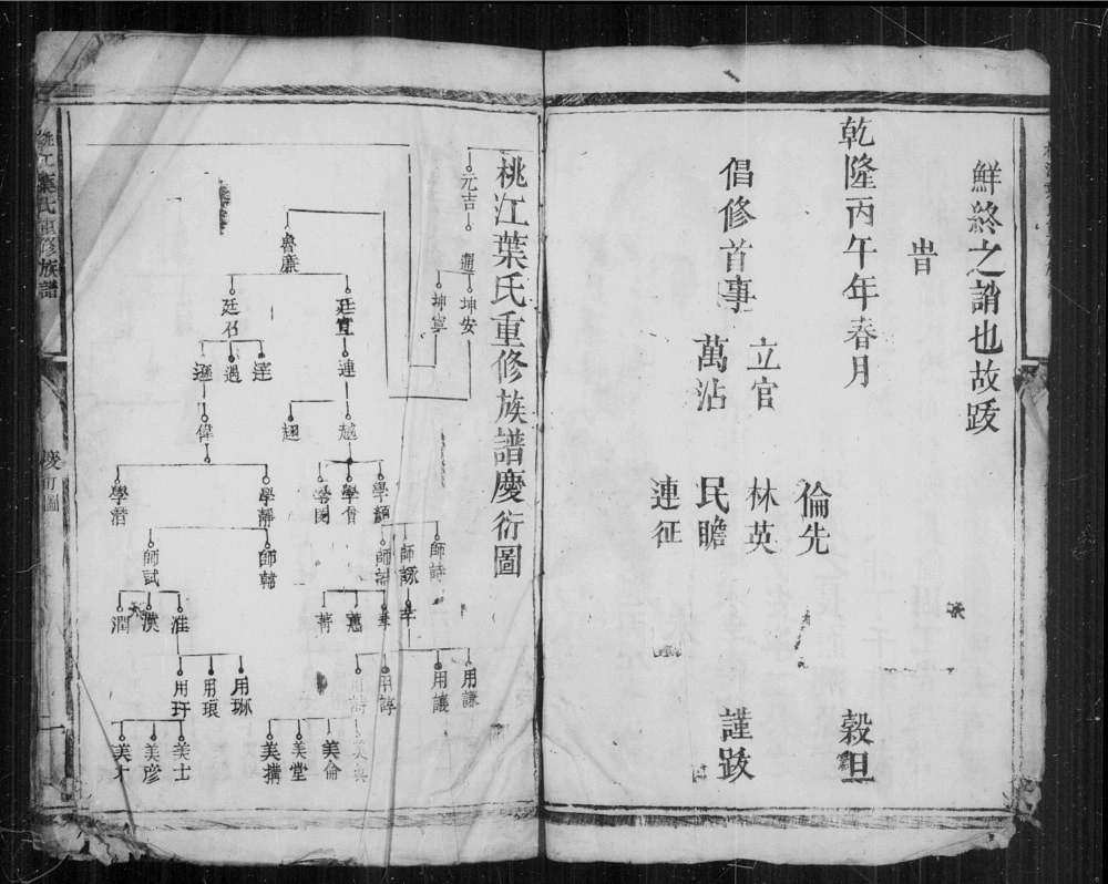 图片[3]-江西赣州信丰县桃江叶氏重修族谱电子版PDF下载-中华家谱网