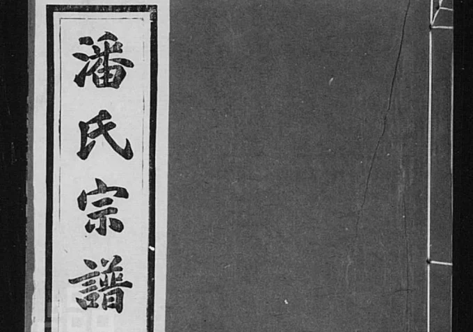 江苏常州毘陵桃原里潘氏宗谱(世德堂)-中华家谱网