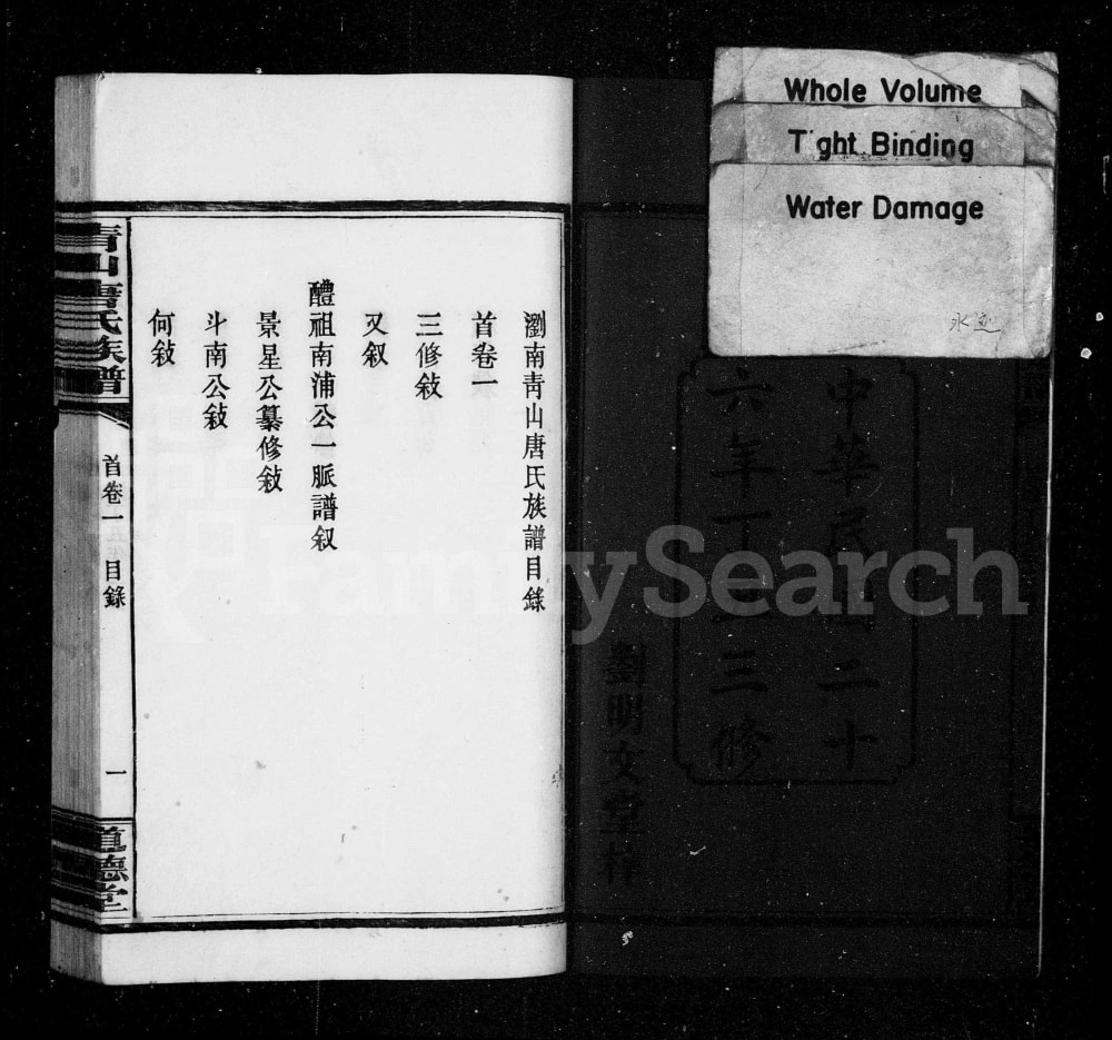 图片[2]-湖南浏阳浏南青山唐氏族谱（道德堂）电子版PDF下载-中华家谱网