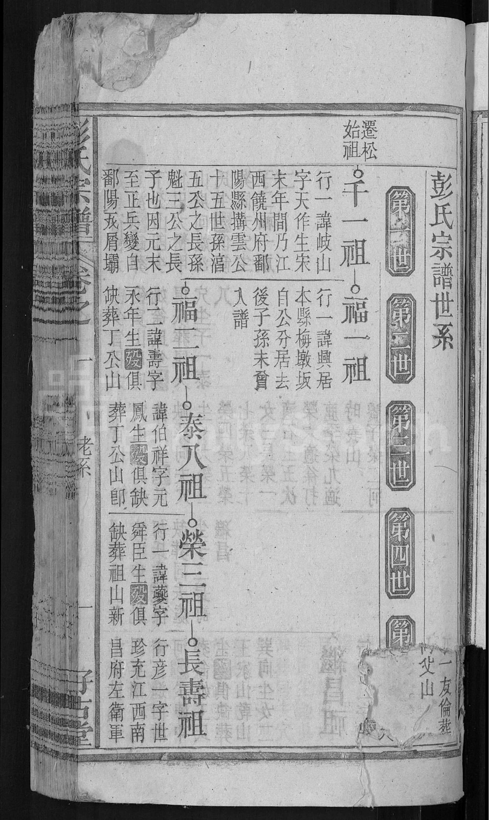 图片[5]-安徽安庆宿松彭氏宗谱（好古堂）电子版PDF下载-中华家谱网