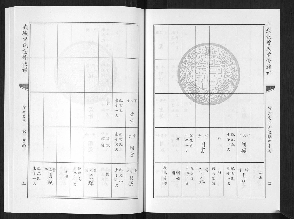 图片[7]-山东临沂莒南县武城曾氏重修族谱电子版PDF下载-中华家谱网