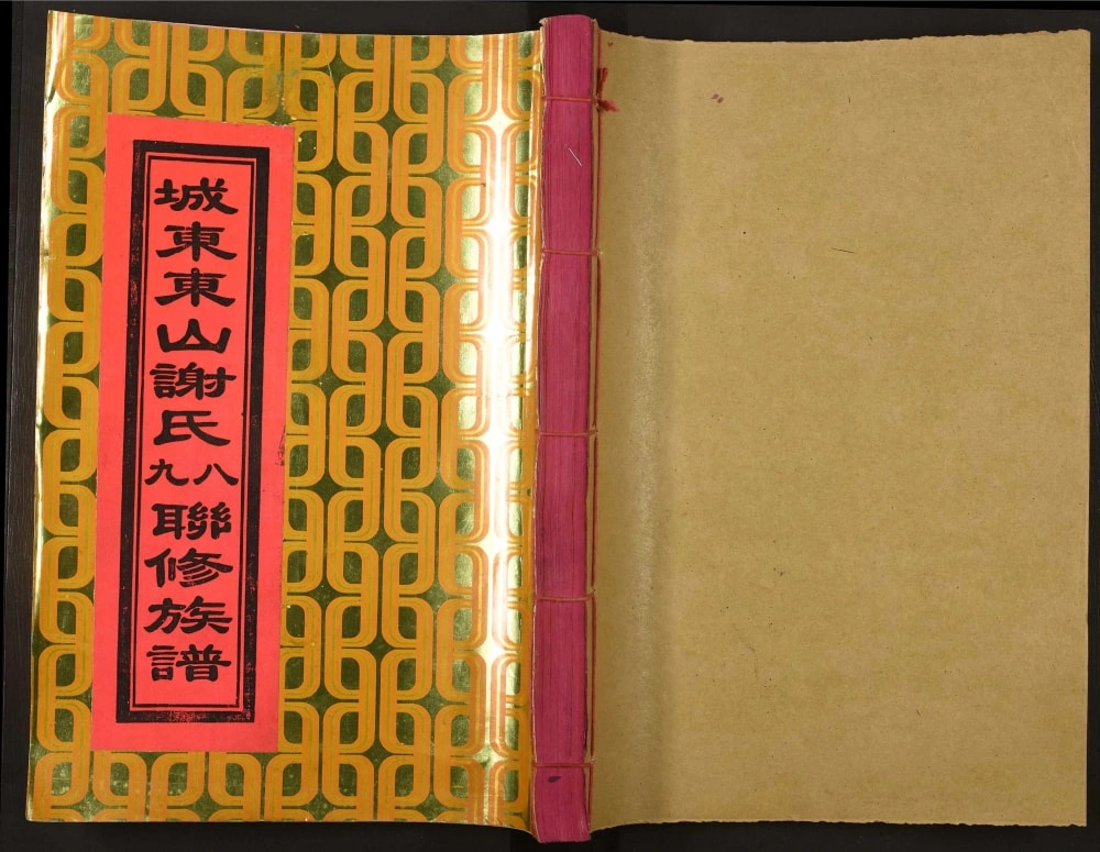 图片[1]-江西赣州宁都县城东东山谢氏八九联修族谱电子版PDF下载-中华家谱网