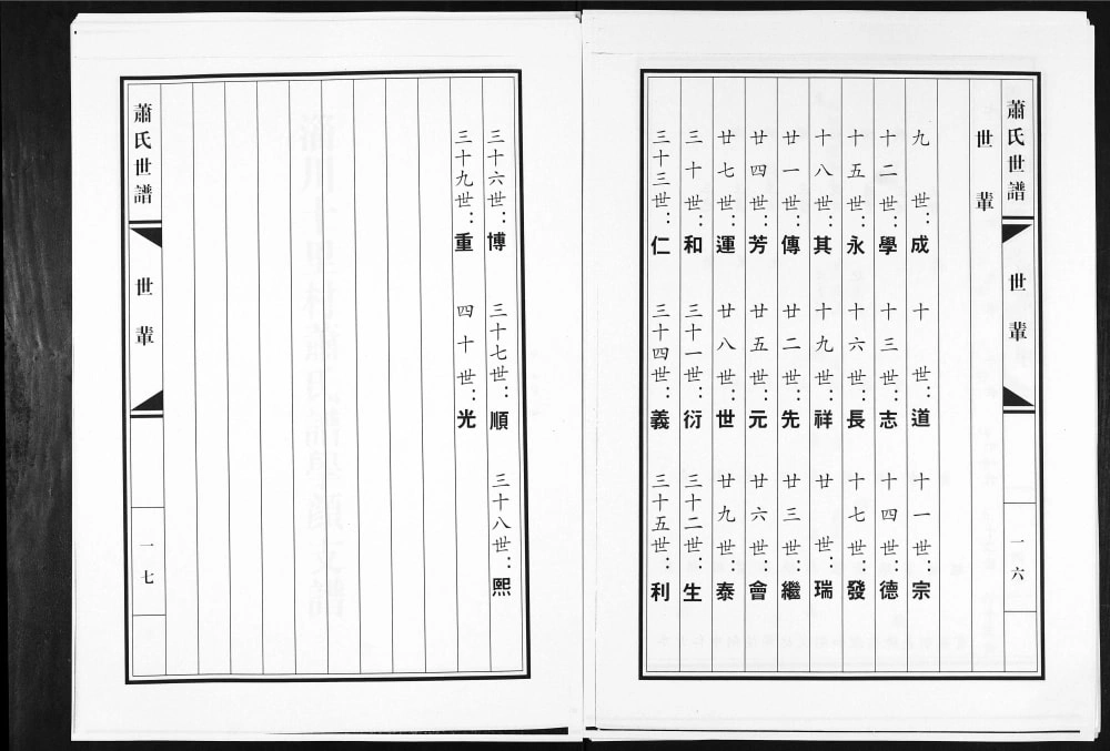 图片[5]-山东淄博淄川萧(肖)氏世谱电子版PDF下载-中华家谱网