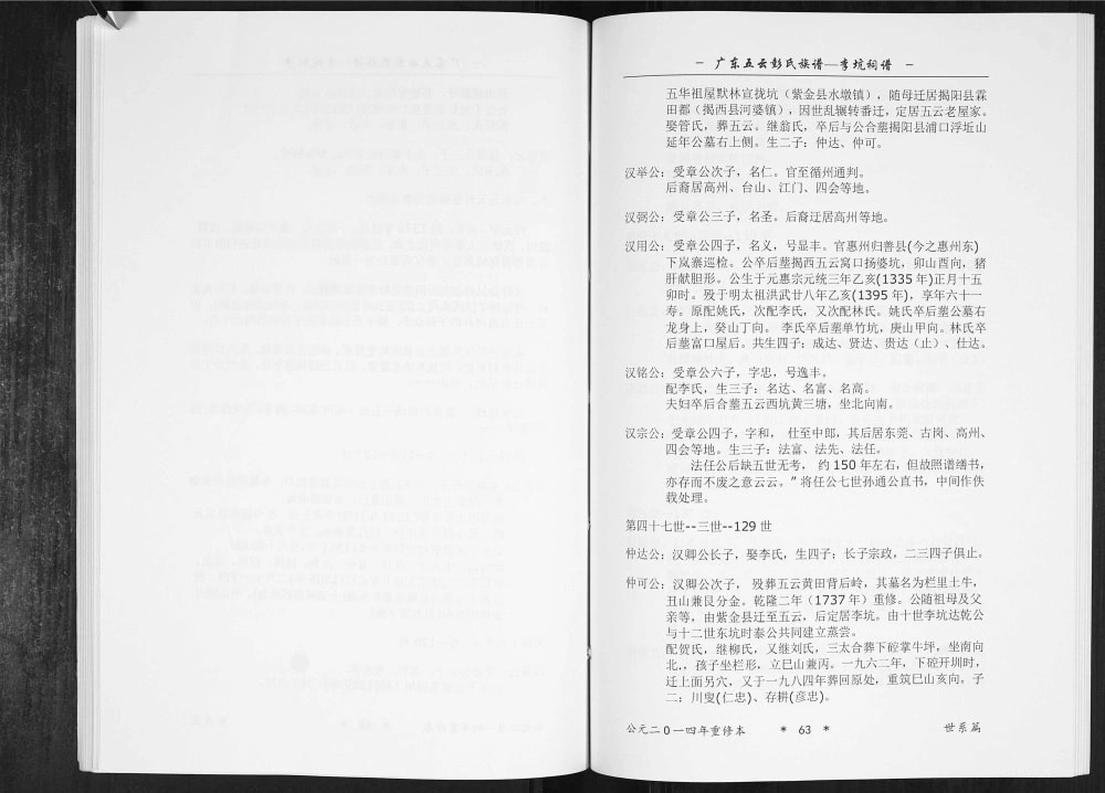 图片[3]-广东揭阳揭西县五云彭氏族谱李坑祠谱电子版PDF下载-中华家谱网