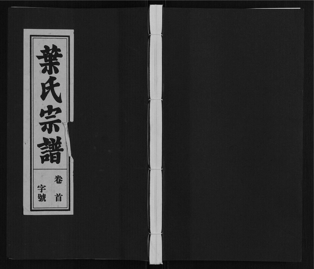 图片[1]-安徽安庆叶氏宗谱（余庆堂）电子版PDF下载-中华家谱网