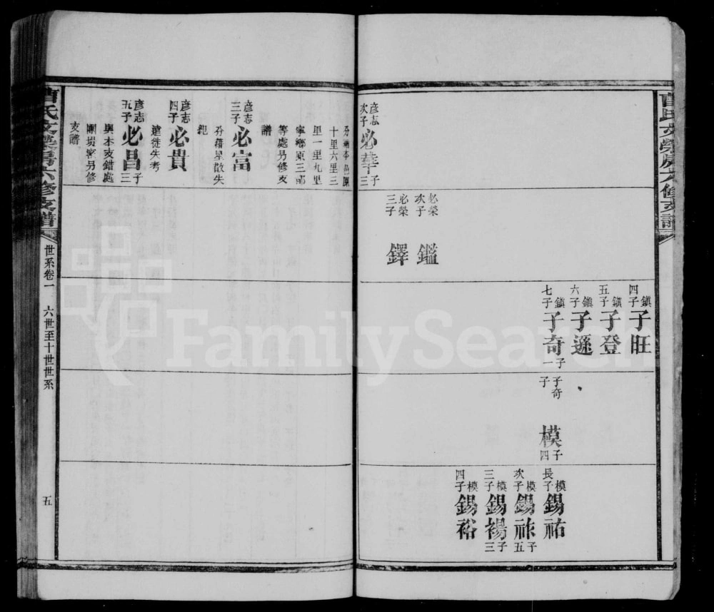 图片[8]-湖南益阳曹氏文荣房六修支谱电子版PDF下载-中华家谱网