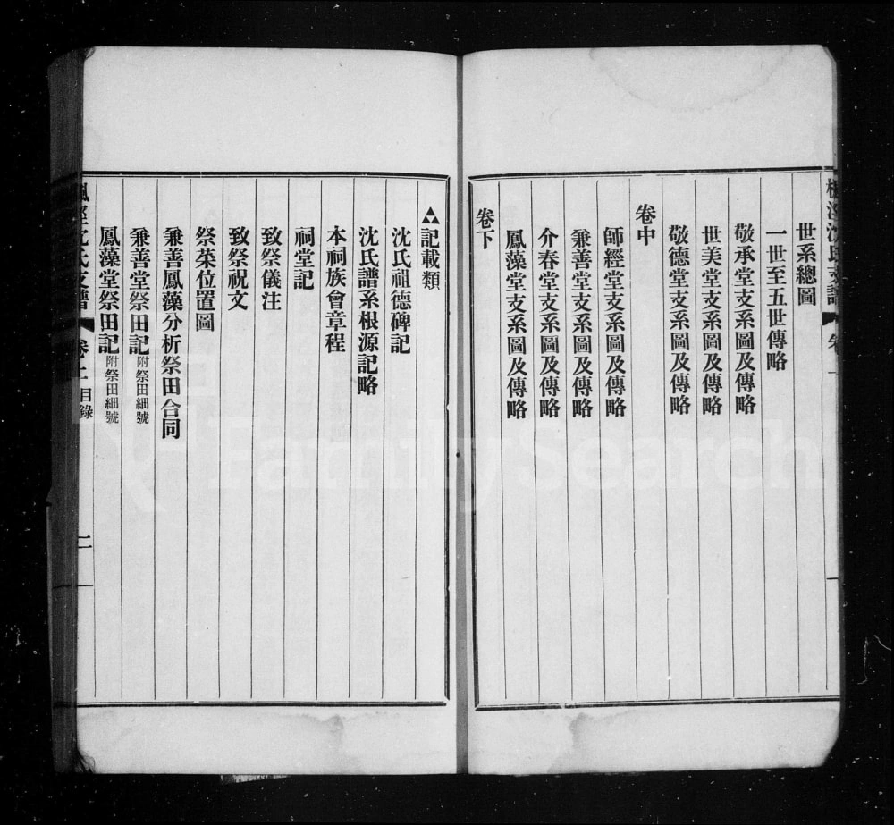 图片[4]-上海金山区枫泾沈氏支谱电子版PDF下载-中华家谱网