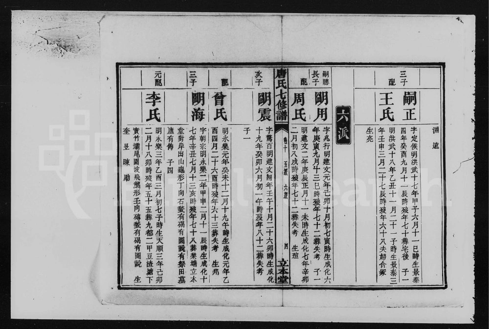 图片[7]-湖南湘潭唐氏七修宗谱（立本堂）电子版PDF下载-中华家谱网