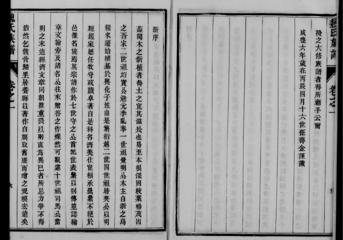 江苏兴化魏氏族谱电子版PDF下载-中华家谱网