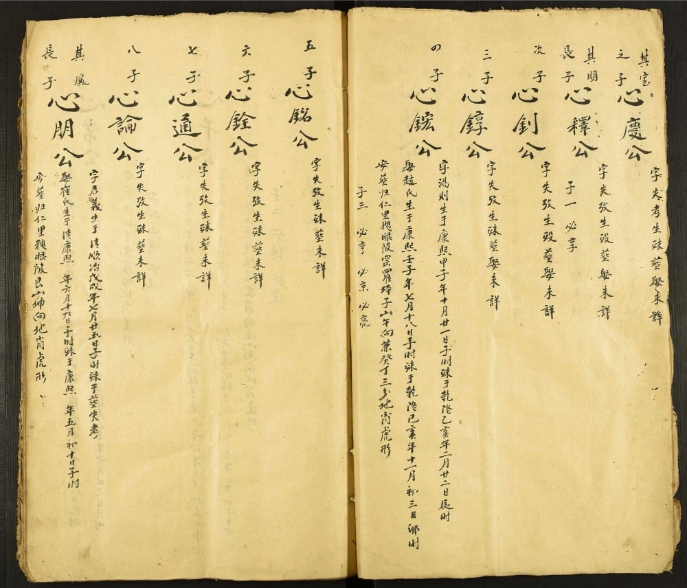 图片[7]-江西赣州宁都高平范氏少直祖位下分支世传抄谱电子版PDF下载-中华家谱网