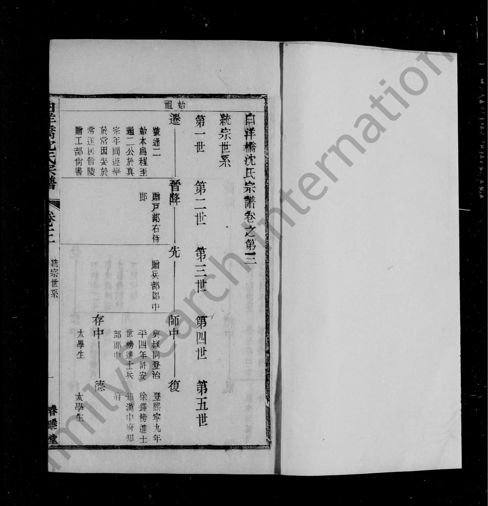 图片[3]-江苏常州白洋桥沈氏宗谱（春晓堂）电子版PDF下载-中华家谱网