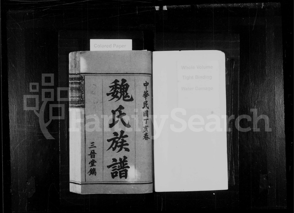 图片[2]-湖南益阳安化魏氏续修族谱（三晋堂）电子版PDF下载-中华家谱网