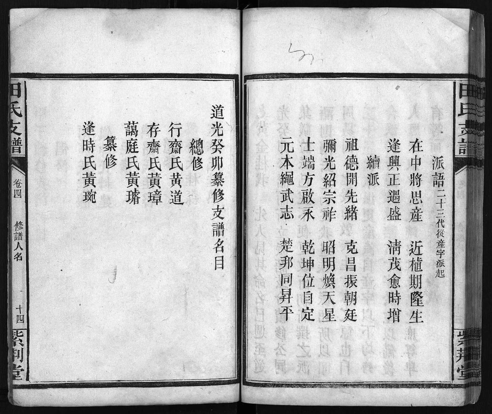 图片[3]-湖南岳阳湘阴田氏支谱（紫荆堂）电子版PDF下载-中华家谱网