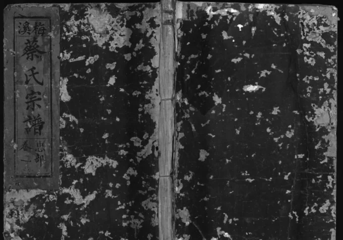 江西广丰梅溪蔡氏宗谱(长春堂)电子版PDF下载-中华家谱网