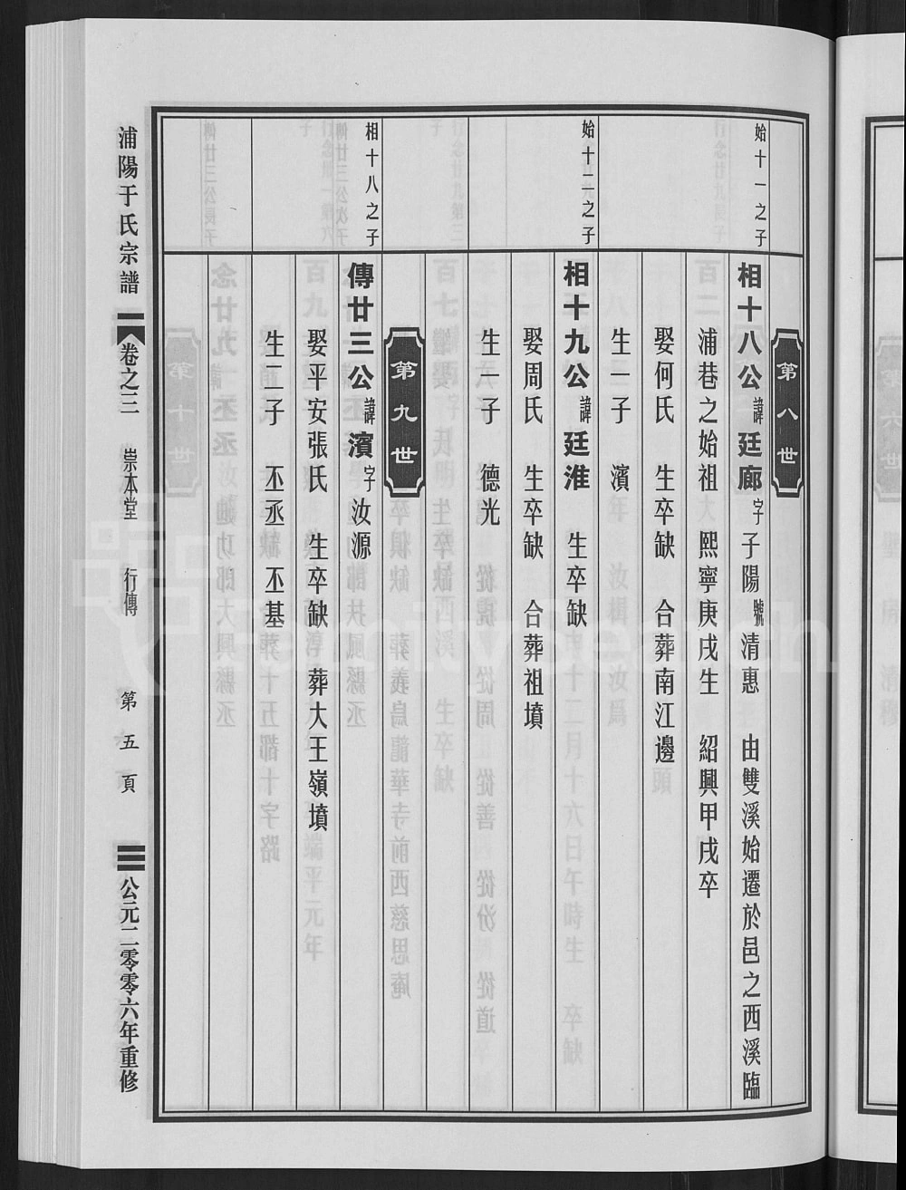 图片[6]-浙江金华浦江县浦阳于氏宗谱（崇本堂）电子版PDF下载-中华家谱网