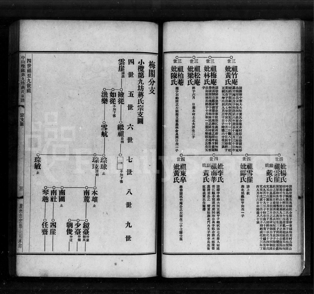 图片[5]-广东中山榄镇第九坊蒋氏家谱电子版PDF下载-中华家谱网