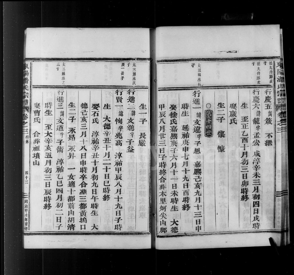 图片[6]-浙江东阳潘氏宗谱电子版PDF下载-中华家谱网