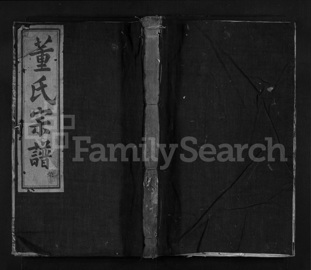 图片[1]-浙江嵊州芝坞山董氏宗谱（亲亲堂）电子版PDF下载-中华家谱网