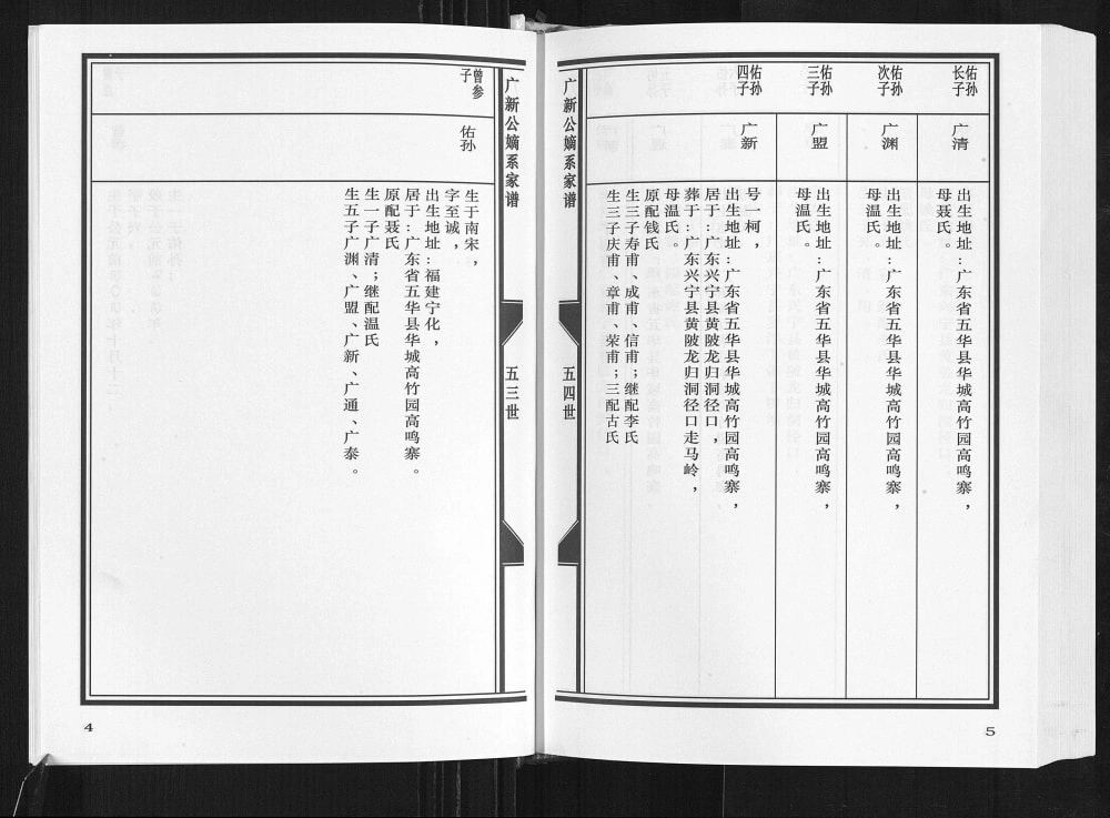 图片[5]-广西南宁马山县曾氏家谱广新公世系曙派电子版PDF下载-中华家谱网