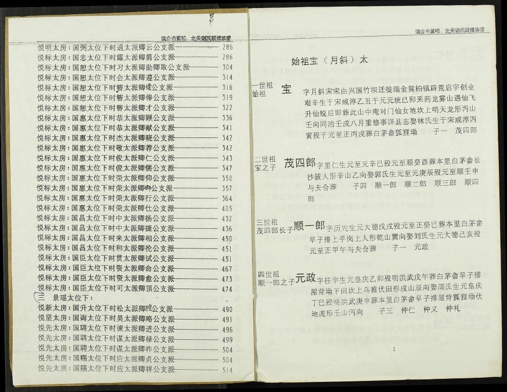 图片[6]-江西瑞金黄柏北关谢氏首届联修族谱电子版PDF下载-中华家谱网