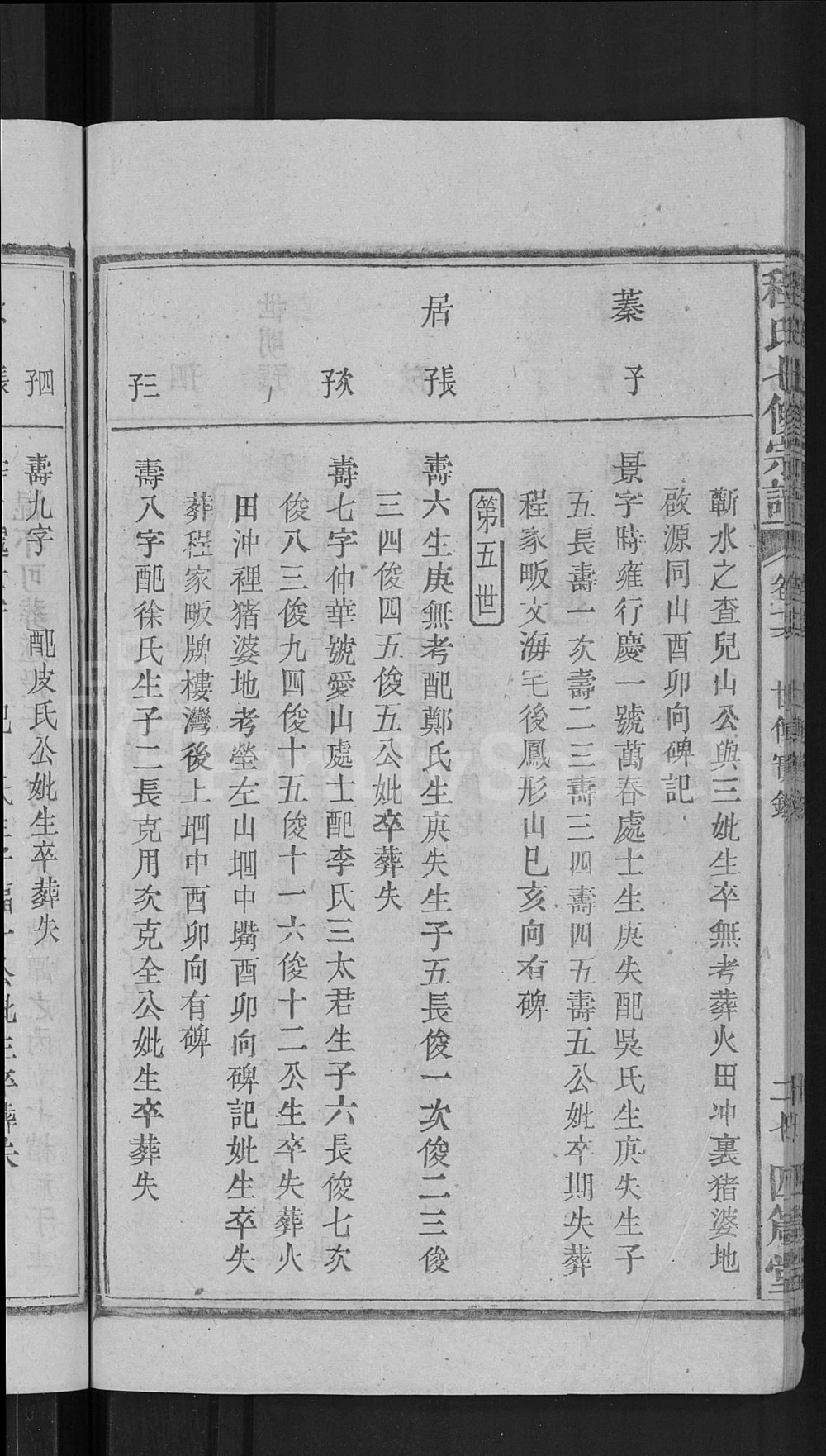 图片[7]-湖北黄冈浠水程氏七修宗谱（四箴堂）电子版PDF下载-中华家谱网