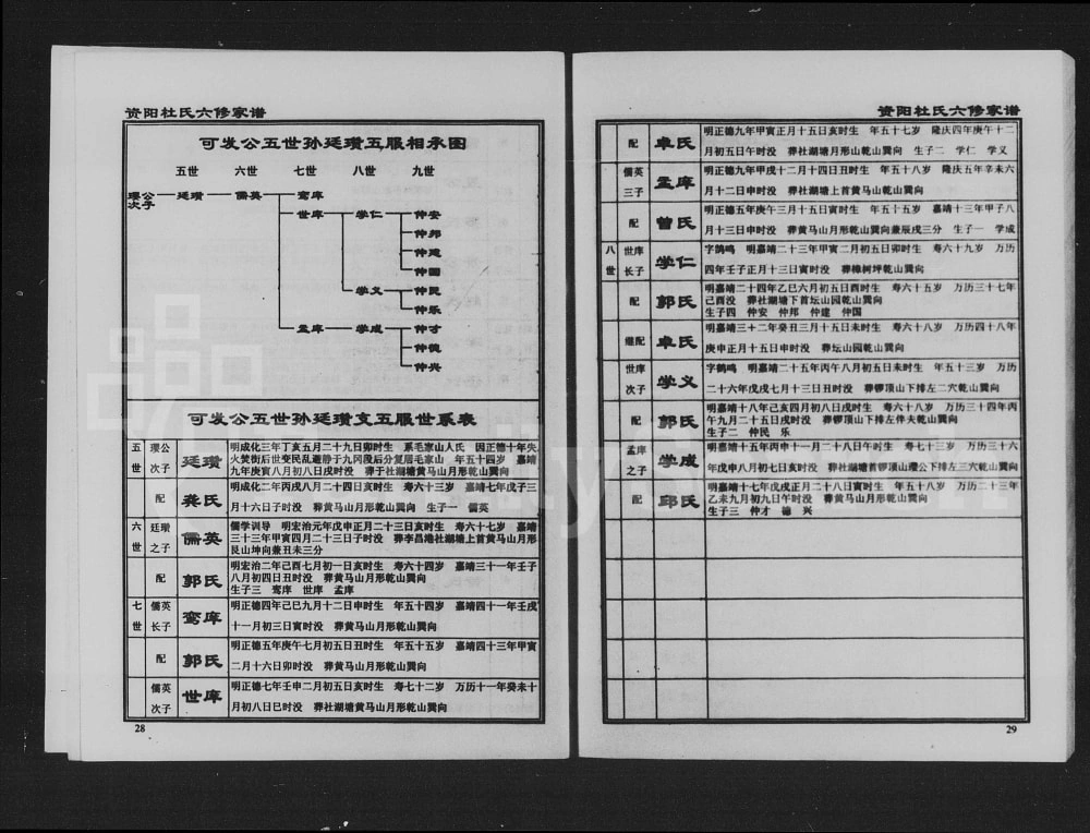图片[6]-湖南益阳资阳杜氏六修家谱电子版PDF下载-中华家谱网