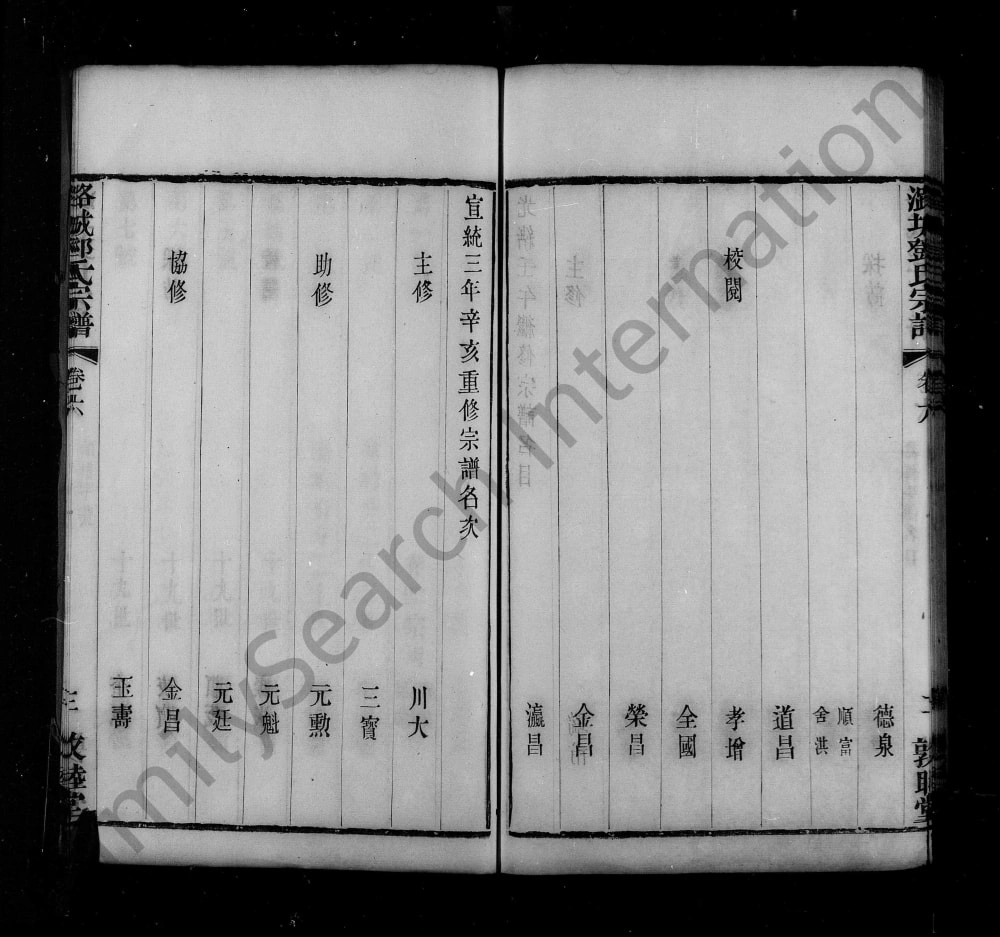 图片[2]-江苏常州武进区潞城邓氏宗谱（敦睦堂）电子版PDF下载-中华家谱网