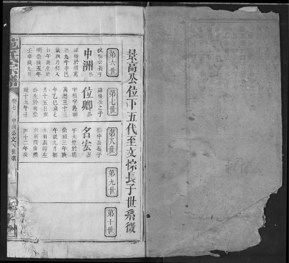 图片[7]-湖北仙桃范氏宗谱（高平堂）电子版PDF下载-中华家谱网