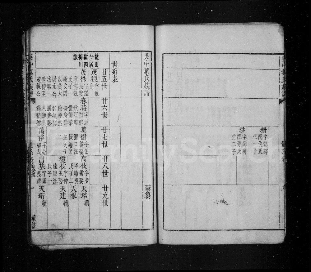 图片[8]-安徽黄山歙县吴中叶氏族谱电子版PDF下载-中华家谱网