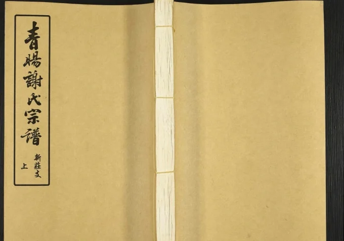 江苏江阴青旸谢氏宗谱新庄支（宝树堂）电子版PDF下载-中华家谱网