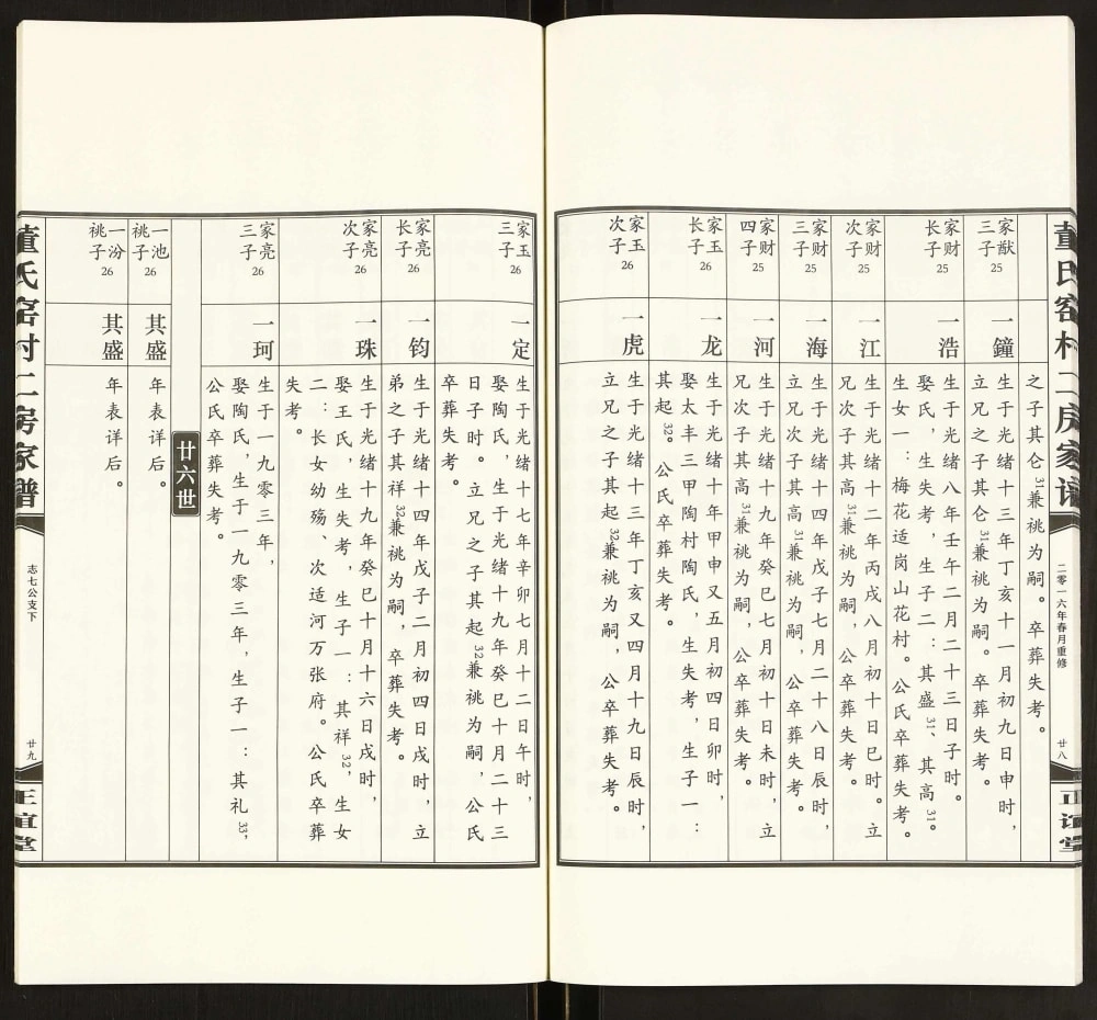 图片[8]-安徽芜湖董氏窑村二房家谱（正谊堂）电子版PDF下载-中华家谱网