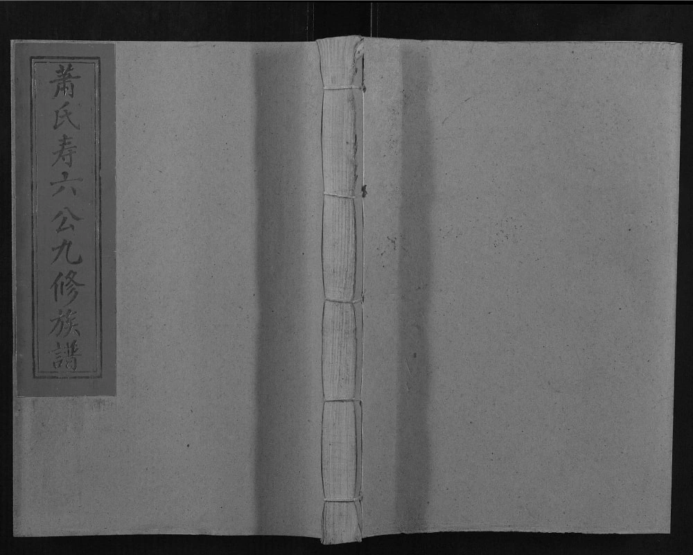 图片[1]-江西赣州于都县萧(肖)氏寿六公九修族谱电子版PDF下载-中华家谱网