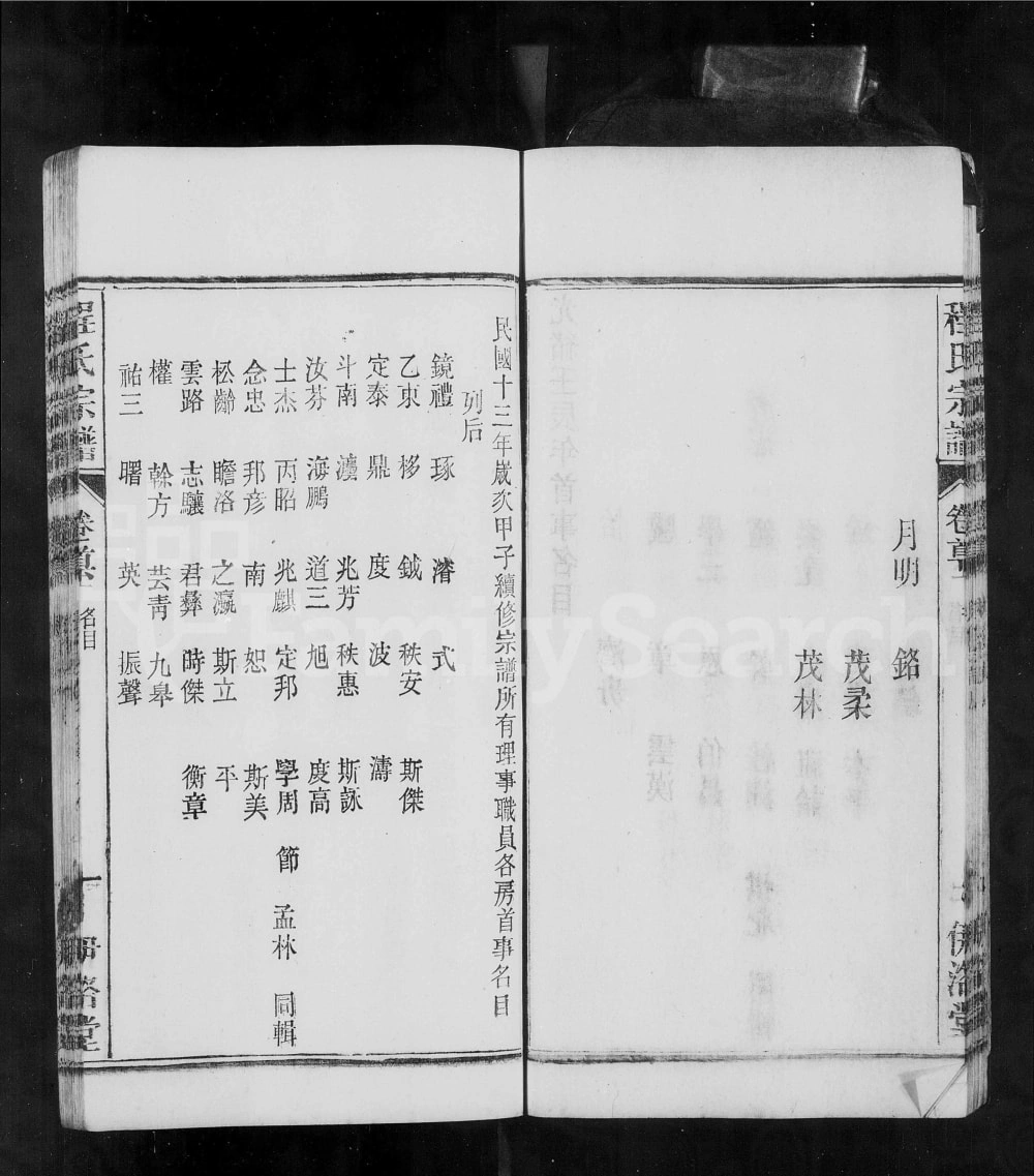 图片[3]-安徽桐城皖桐程氏宗谱（伊洛堂）电子版PDF下载-中华家谱网