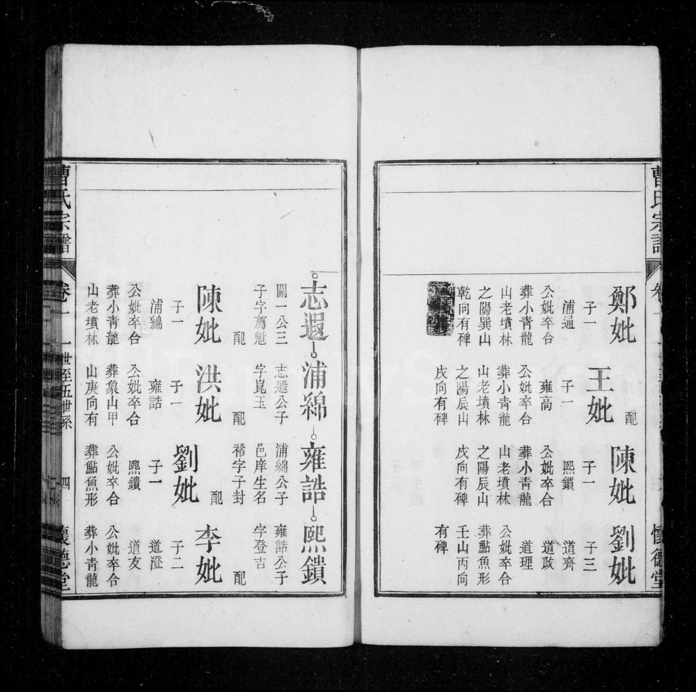 图片[7]-安徽安庆怀宁曹氏宗谱（怀德堂）电子版PDF下载-中华家谱网