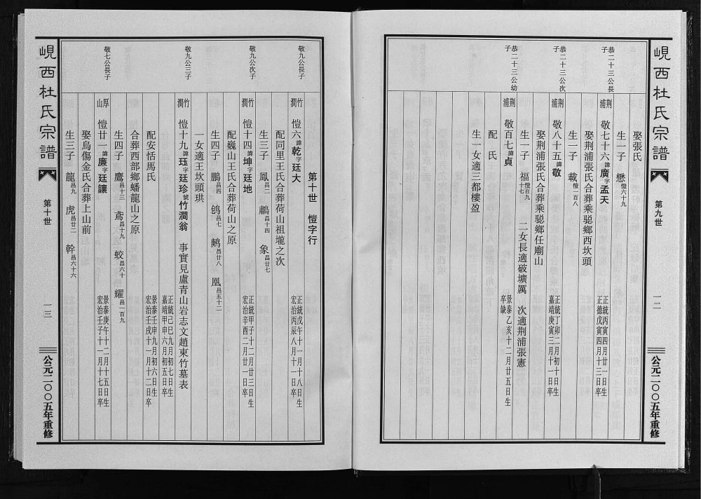 图片[8]-浙江东阳杜氏岘西竹涧三房宗谱电子版PDF下载-中华家谱网