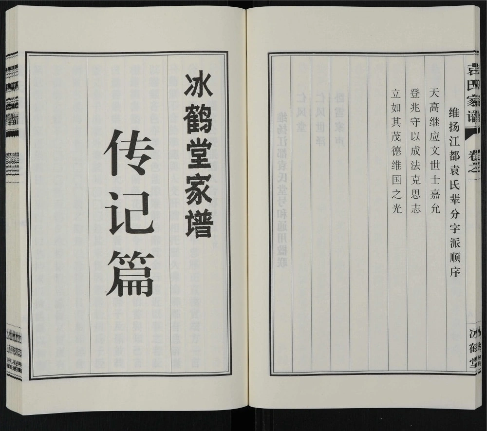 图片[4]-江苏扬州维扬江都袁氏分支家谱（冰鹤堂）电子版PDF下载-中华家谱网