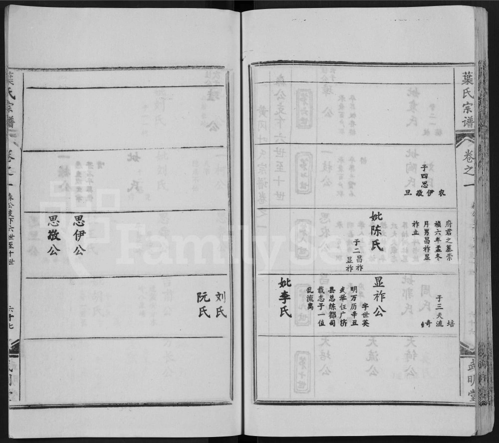 图片[8]-湖北黄冈叶氏宗谱（武明堂）电子版PDF下载-中华家谱网