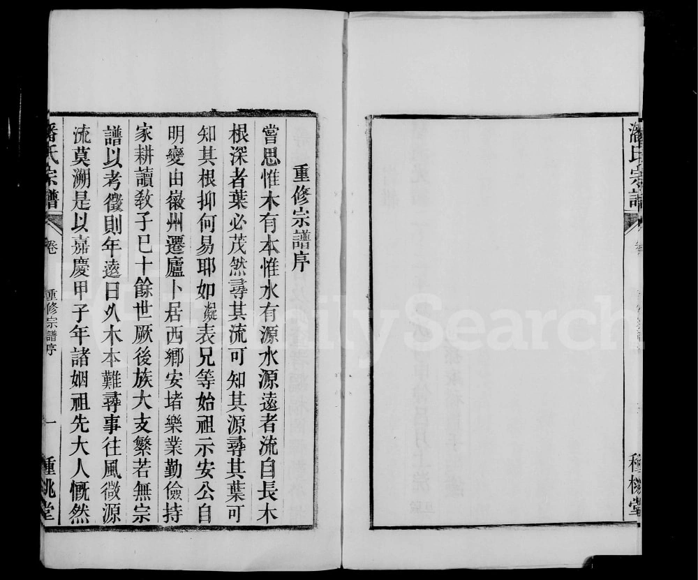 图片[2]-安徽合肥庐江县庐州潜川潘氏宗谱（种桃堂）电子版PDF下载-中华家谱网