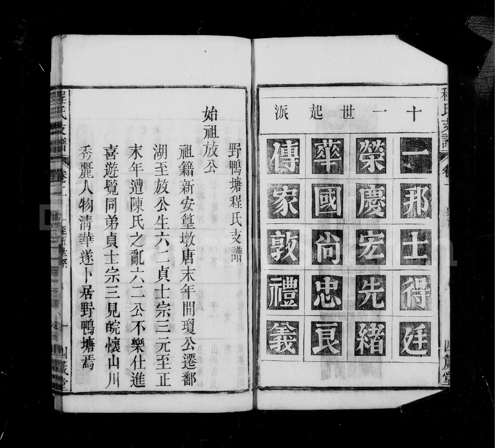 图片[2]-安徽安庆怀宁县皖怀程氏支谱（四箴堂）电子版PDF下载-中华家谱网