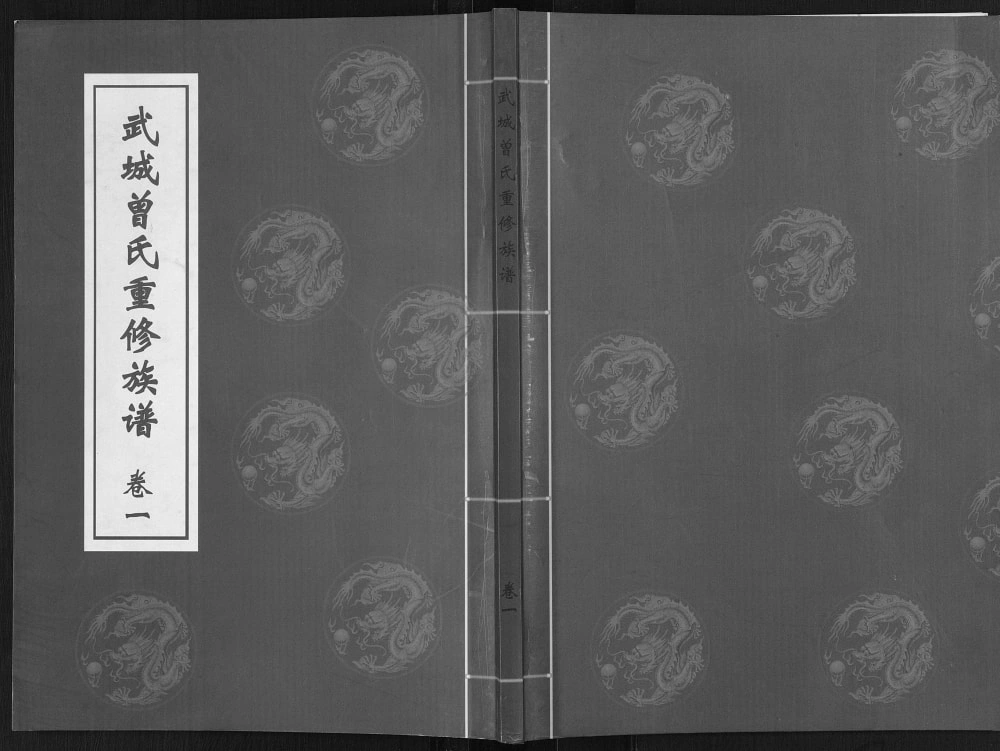 图片[1]-山东临沂莒南县武城曾氏重修族谱电子版PDF下载-中华家谱网