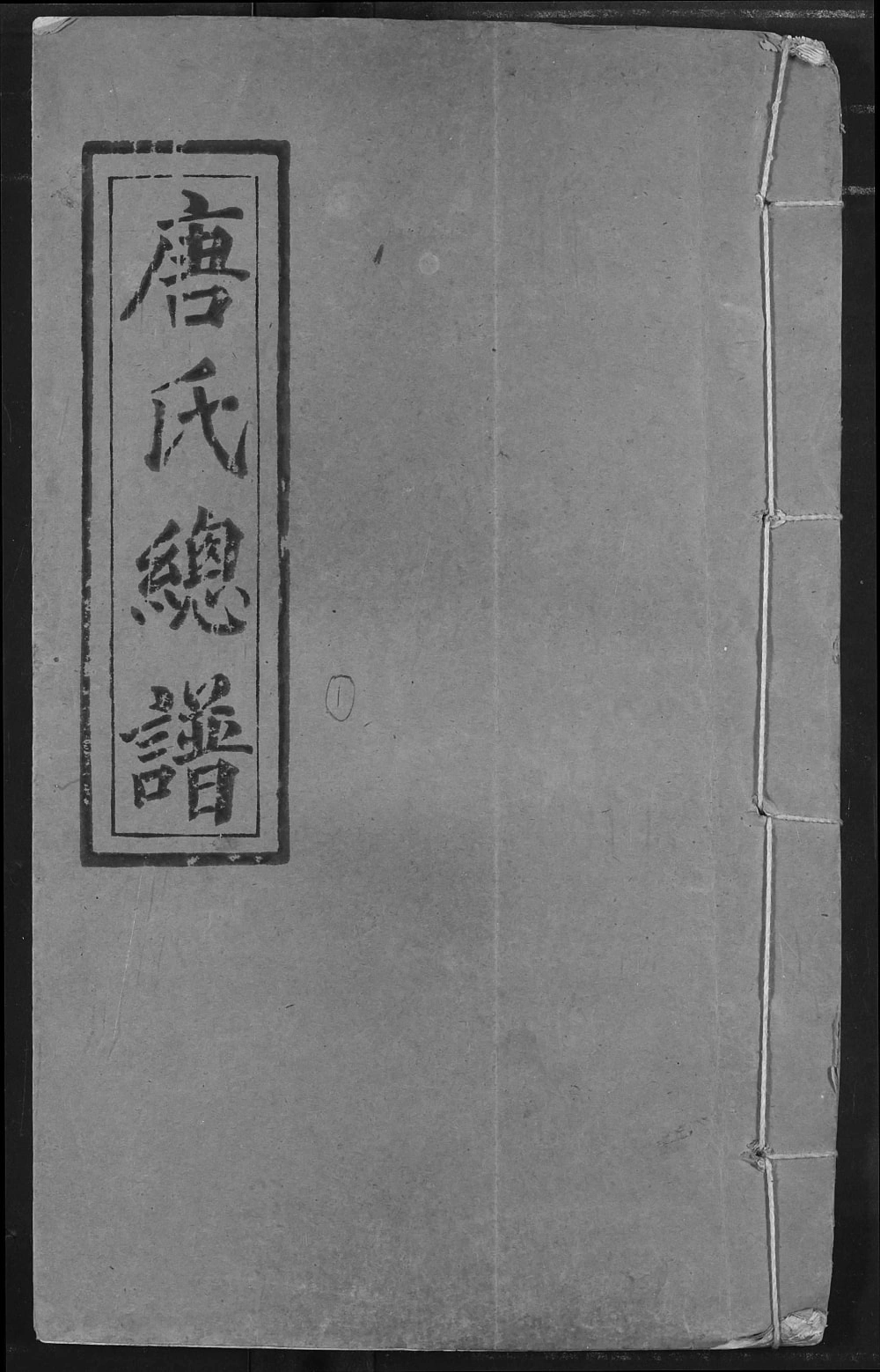 图片[1]-湖北荆州监利唐氏总谱（横经堂）电子版PDF下载-中华家谱网