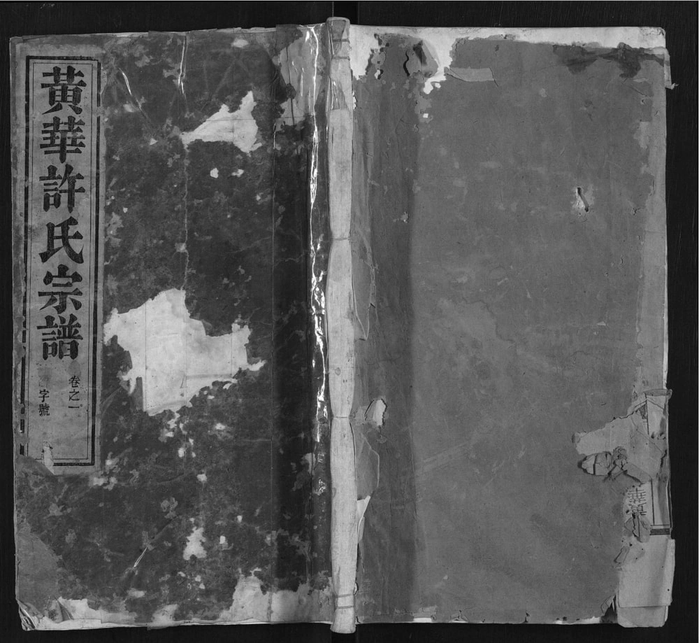 图片[1]-安徽铜陵枞阳黄华许氏宗谱电子版PDF下载-中华家谱网