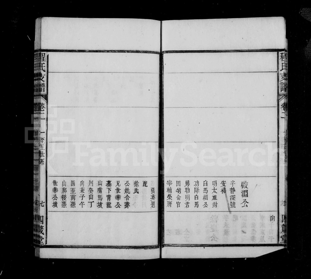 图片[8]-安徽安庆怀宁县皖怀程氏支谱（四箴堂）电子版PDF下载-中华家谱网