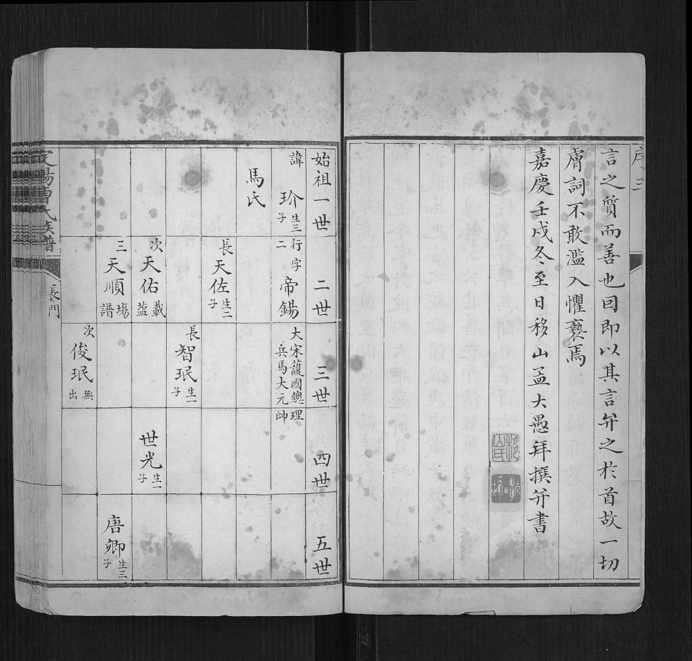 图片[4]-山西介休定阳曹氏族谱电子版PDF下载-中华家谱网