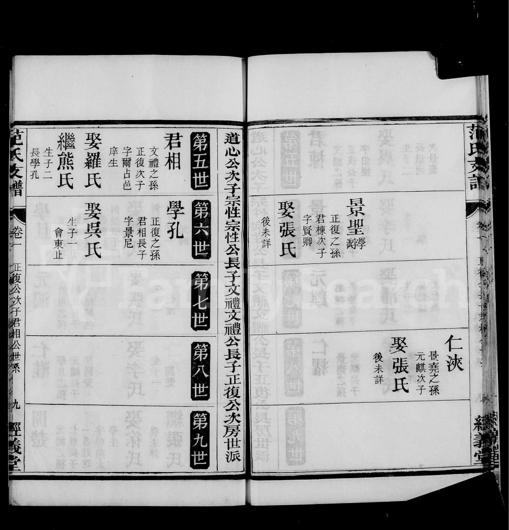 图片[7]-湖南岳阳华容范氏支谱（经义堂）电子版PDF下载-中华家谱网