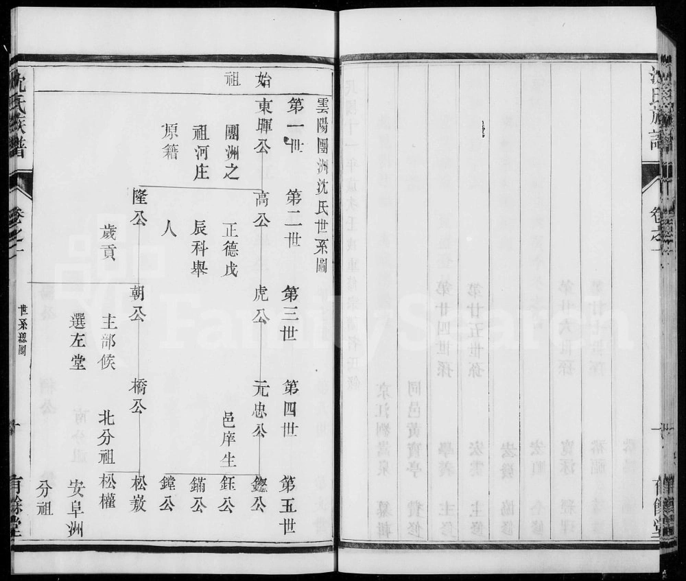 图片[3]-江苏丹阳云阳团洲沈氏族谱（有余堂）电子版PDF下载-中华家谱网