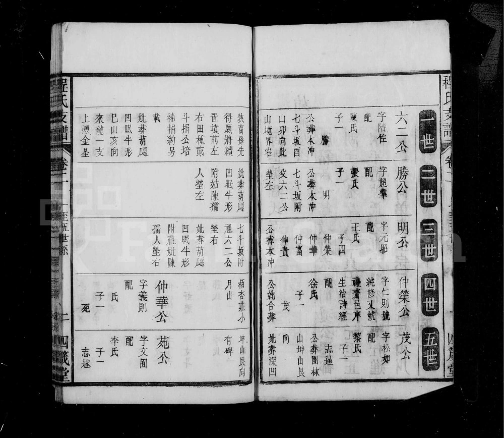 图片[3]-安徽安庆怀宁县皖怀程氏支谱（四箴堂）电子版PDF下载-中华家谱网