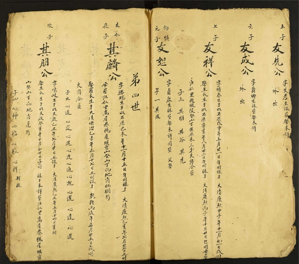 图片[3]-江西赣州宁都高平范氏少直祖位下分支世传抄谱电子版PDF下载-中华家谱网