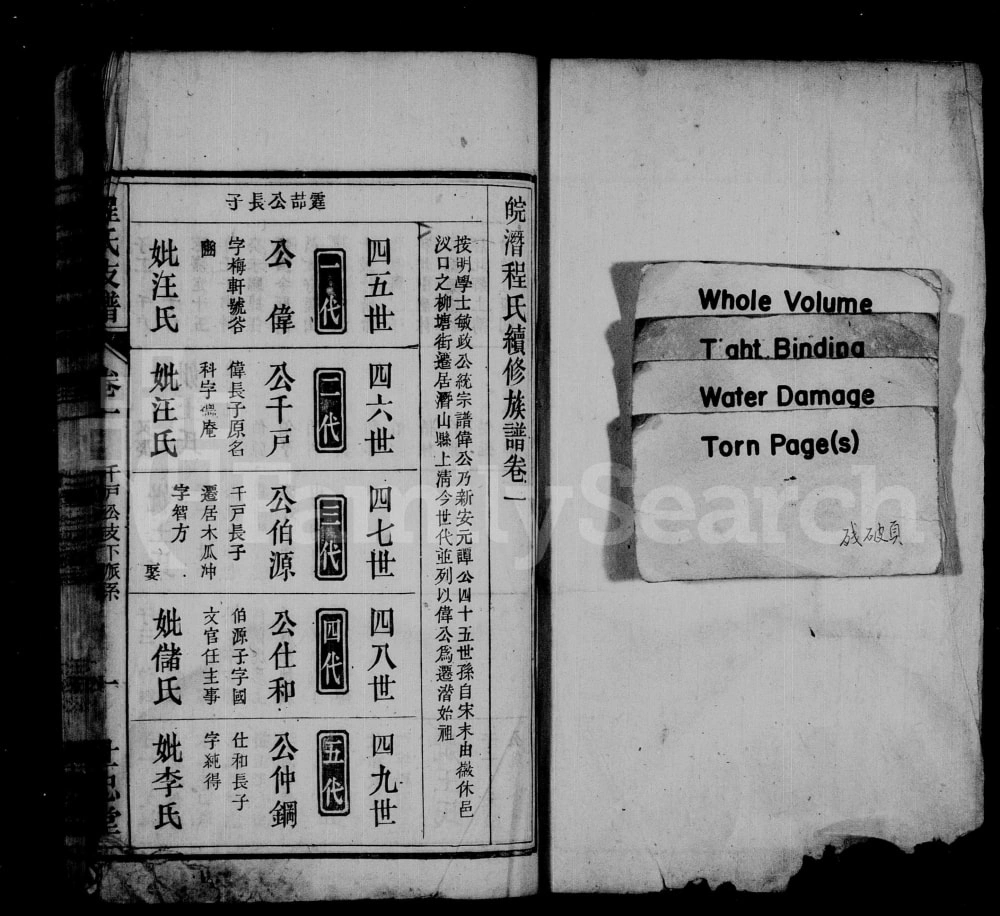 图片[4]-安徽安庆潜山县皖潜程氏续修族谱（世忠堂）电子版PDF下载-中华家谱网